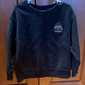 Uniqlo Black Crewneck Top